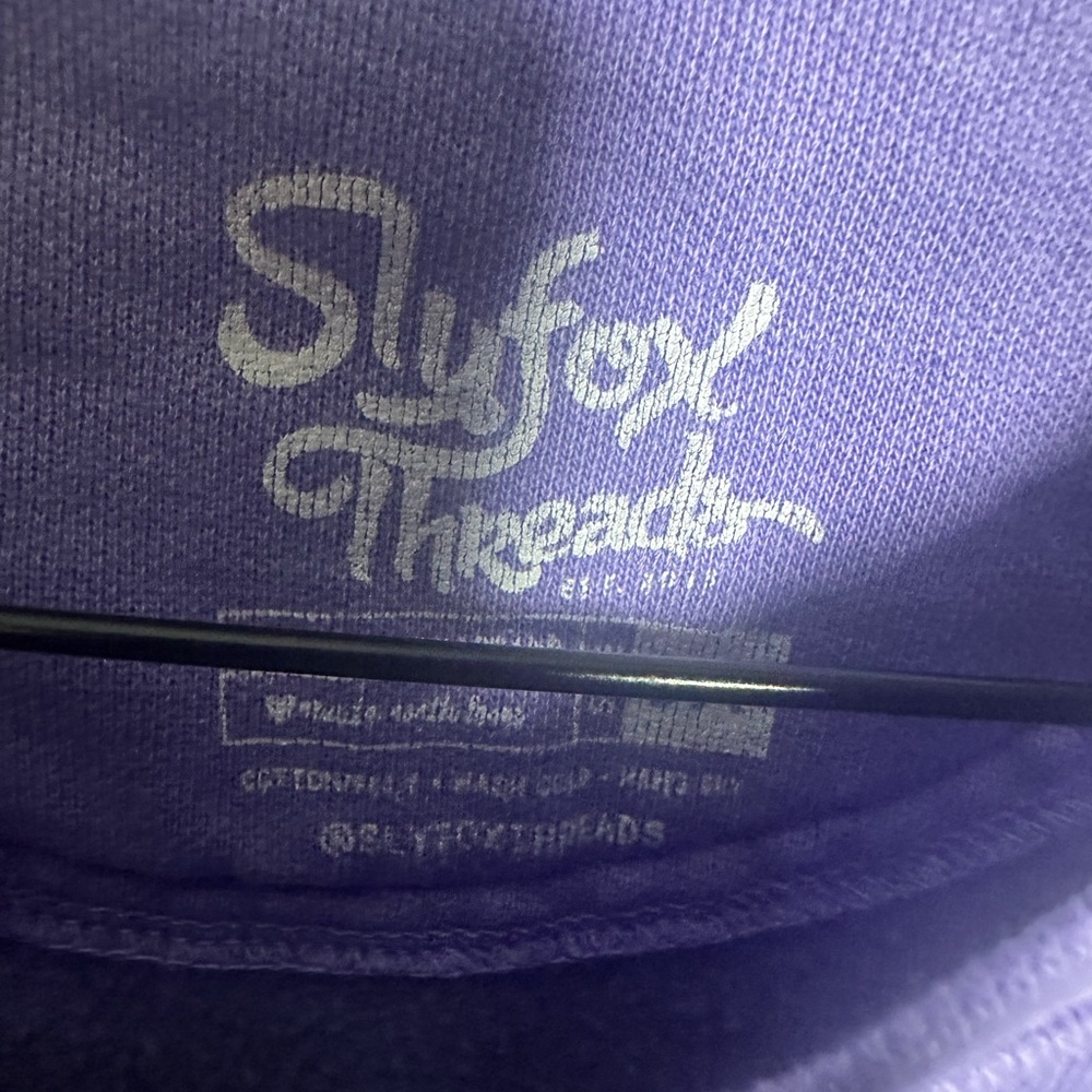 Women’s “Cool Mom “ Graphic Purple Sweatshirt Crop Plus 3X - Picture 5 of 6